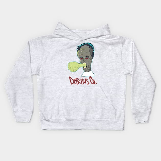 TEXT BREATH Kids Hoodie by corylosapio88